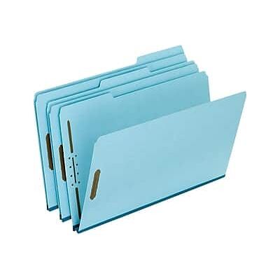 Pendaflex - Pressboard Classification Folders, 1/3-Cut Tab, 1" Expansion, Legal Size, 25/Box - Light Blue Pendaflex - Pressboard Classification Folders, 1/3-Cut Tab, 1" Expansion, Legal Size, 25/Box - Light Blue