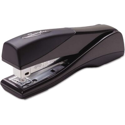 Swingline - Optima Grip Full Strip Stapler, 25-Sheet Capacity, Graphite Black Swingline - Optima Grip Full Strip Stapler, 25-Sheet Capacity, Graphite Black