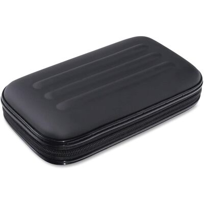 Advantus - Large Soft Sided Pencil Case External Dimensions: 2 x 8.8 x 5.3 - Black Advantus - Large Soft Sided Pencil Case External Dimensions: 2 x 8.8 x 5.3 - Black