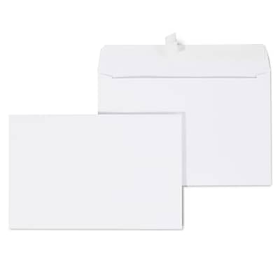 Staples - EasyClose Booklet Envelopes, 6" x 9", 250/Box - White Staples - EasyClose Booklet Envelopes, 6" x 9", 250/Box - White