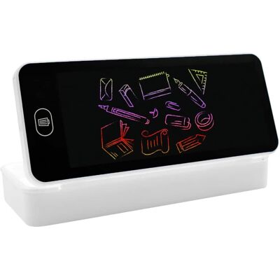 Sahara - Digital Notepad Storage Case Organizer for Stylus, Pens & Pencils School, Home & Office - White Sahara - Digital Notepad Storage Case Organizer for Stylus, Pens & Pencils School, Home & Office - White