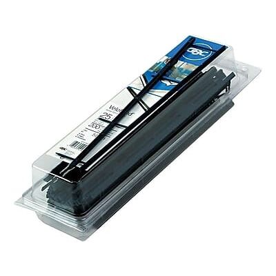 Swingline - GBC VeloBind 1 1/2" Plastic Strip Binding Spine, 200 Sheet Capacity, 25/Pack - Blue Swingline - GBC VeloBind 1 1/2" Plastic Strip Binding Spine, 200 Sheet Capacity, 25/Pack - Blue