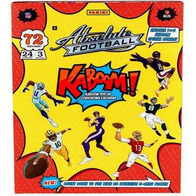 2024 Panini KABOOM Absolute Football Countdown Calendar - Yellow 2024 Panini KABOOM Absolute Football Countdown Calendar - Yellow