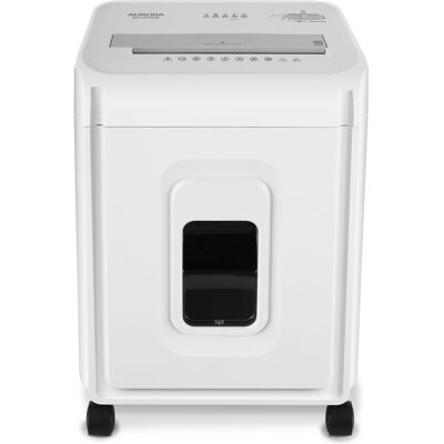 Aurora - AU1270XB Professional Grade 12-Sheet security P-4 Cross-Cut Paper and Credit Card/ 20 Minutes Run Time - White/Gray Aurora - AU1270XB Professional Grade 12-Sheet security P-4 Cross-Cut Paper and Credit Card/ 20 Minutes Run Time - White/Gray