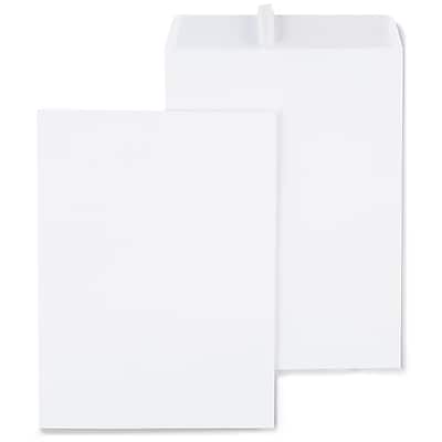 Staples - QuickStrip EasyClose Self Seal Catalog Envelopes, 9" x 12", 100/Box - White Staples - QuickStrip EasyClose Self Seal Catalog Envelopes, 9" x 12", 100/Box - White