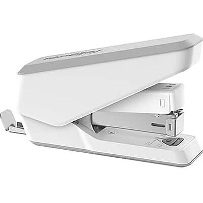 Fellowes - LX840 EasyPress Desktop Stapler, 25-Sheet Capacity - White Fellowes - LX840 EasyPress Desktop Stapler, 25-Sheet Capacity - White