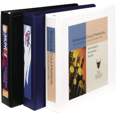 Avery - Framed View Heavy Duty Binders 3 Rings 1.5" Capacity 11 X 8.5 White Avery - Framed View Heavy Duty Binders 3 Rings 1.5" Capacity 11 X 8.5 White