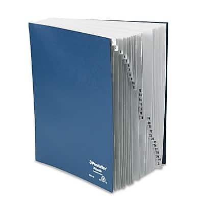 Pendaflex - Desk File, 1-31 Index, Letter Size, Acrylic-Coated Pressboard - Black/Navy Pendaflex - Desk File, 1-31 Index, Letter Size, Acrylic-Coated Pressboard - Black/Navy