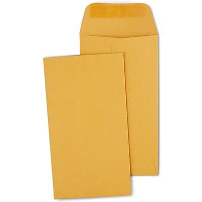 Staples - Kraft #5 1/2 Coin Envelope, Other, 500/Box - Brown Staples - Kraft #5 1/2 Coin Envelope, Other, 500/Box - Brown