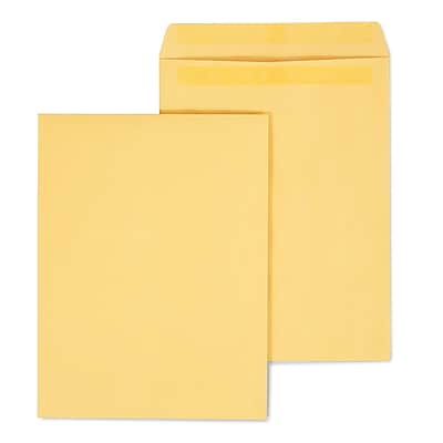 Staples - Self Seal Kraft Catalog Envelopes, 9.5"L x 12.5"H, 100/Box - Brown Staples - Self Seal Kraft Catalog Envelopes, 9.5"L x 12.5"H, 100/Box - Brown