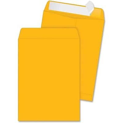 Quality Park - Durable Kraft Catalog Envelopes, 9" x 12", 250/Ct - Yellow Quality Park - Durable Kraft Catalog Envelopes, 9" x 12", 250/Ct - Yellow