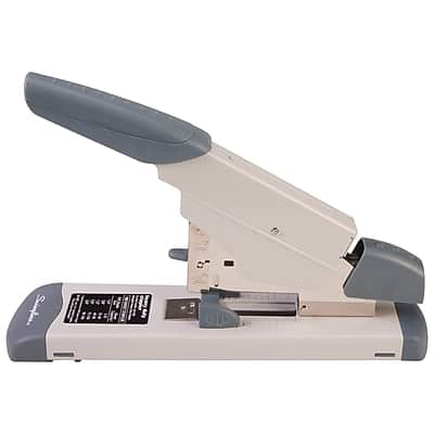 Swingline - Heavy Duty Reduced-Effort Desktop Stapler, 160-Sheet Capacity - Gray/Silver Swingline - Heavy Duty Reduced-Effort Desktop Stapler, 160-Sheet Capacity - Gray/Silver