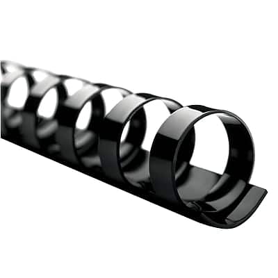 GBC - CombBind 1 1/2" Plastic Binding Spine Comb, 330 Sheet Capacity, 100/Box - Black GBC - CombBind 1 1/2" Plastic Binding Spine Comb, 330 Sheet Capacity, 100/Box - Black