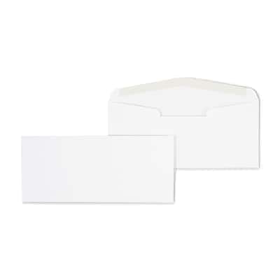 Staples - Premium Gummed #10 Business Envelopes, 4 1/8" x 9 1/2", 500/Box - White Staples - Premium Gummed #10 Business Envelopes, 4 1/8" x 9 1/2", 500/Box - White