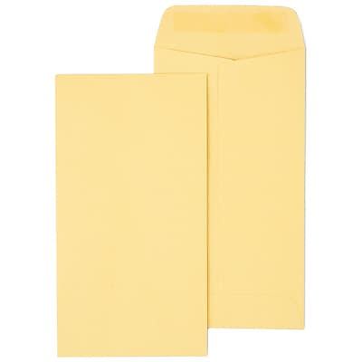 Staples - Kraft #7 Currency Envelopes, 3 1/2 x 6 1/2, 500/Box - Brown Staples - Kraft #7 Currency Envelopes, 3 1/2 x 6 1/2, 500/Box - Brown