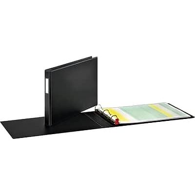 Cardinal - EasyOpen 1" 3-Ring Non-View Binders, D-Ring - Black Cardinal - EasyOpen 1" 3-Ring Non-View Binders, D-Ring - Black