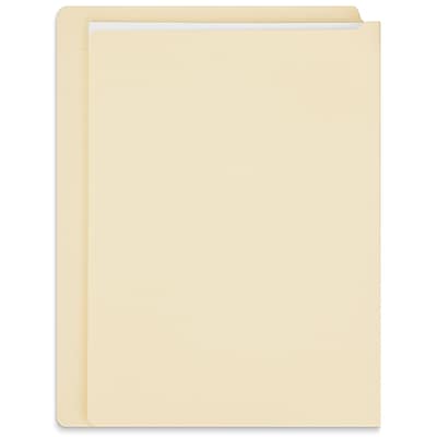 Staples - End Tab File Folder, Straight Cut, Letter Size, Reinforced Tab, 100/Box - Manila Staples - End Tab File Folder, Straight Cut, Letter Size, Reinforced Tab, 100/Box - Manila
