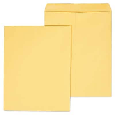 Staples - Gummed Kraft Catalog Envelopes, 11.5" x 14.5", 100/Box - Brown Staples - Gummed Kraft Catalog Envelopes, 11.5" x 14.5", 100/Box - Brown