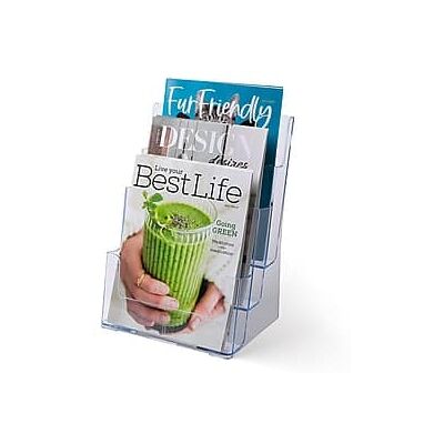 Staples - Literature Holder, 12.62" x 9.5" Plastic - Clear Staples - Literature Holder, 12.62" x 9.5" Plastic - Clear