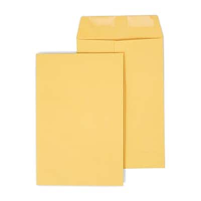 Staples - Gummed Kraft Catalog Envelopes, 6" x 9", 500/Box - Brown Staples - Gummed Kraft Catalog Envelopes, 6" x 9", 500/Box - Brown