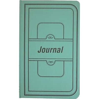 National Brand - National Canvas Tuff Series Accounting Journal, 12.13" x 7.63", 250 Sheets/Book - Green National Brand - National Canvas Tuff Series Accounting Journal, 12.13" x 7.63", 250 Sheets/Book - Green