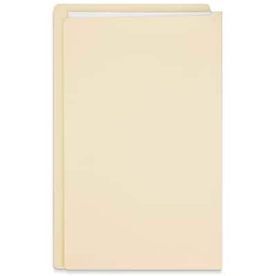 Staples - End Tab File Folder, Straight Cut, Legal Size, Reinforced Tab, 100/Box - Manila Staples - End Tab File Folder, Straight Cut, Legal Size, Reinforced Tab, 100/Box - Manila