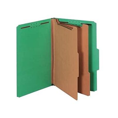 Pendaflex - Pressboard Classification Folder, 2-Dividers, 2 1/2" Expansion, Legal Size, 10/Box - Dark Green Pendaflex - Pressboard Classification Folder, 2-Dividers, 2 1/2" Expansion, Legal Size, 10/Box - Dark Green