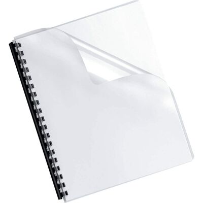 Fellowes - Crystals Binding Cover (100-Pack) - Clear Fellowes - Crystals Binding Cover (100-Pack) - Clear