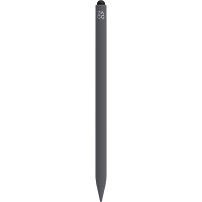 ZAGG - Pro Stylus 2 Active, Dual-Tip Pencil Stylus with Wireless Charging - Gray ZAGG - Pro Stylus 2 Active, Dual-Tip Pencil Stylus with Wireless Charging - Gray