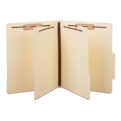 Staples - Classification Folder, 2-Dividers, 2 1/2" Expansion, Letter Size, 10/Box - Manila Staples - Classification Folder, 2-Dividers, 2 1/2" Expansion, Letter Size, 10/Box - Manila