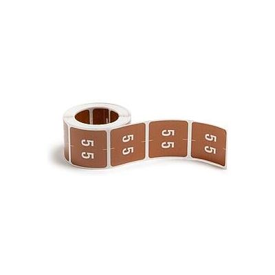 Smead - DCC Labels File Folder Label, 5, 250 Labels/Pack - Brown Smead - DCC Labels File Folder Label, 5, 250 Labels/Pack - Brown