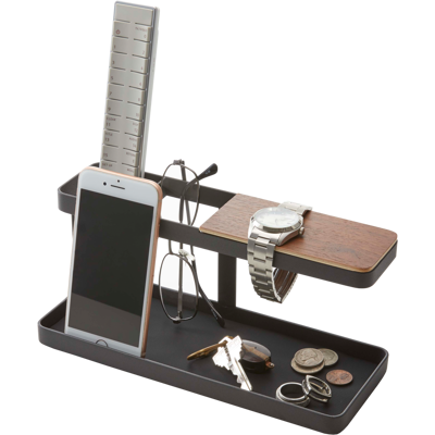 Yamazaki Home - Desk Organizer - Steel Yamazaki Home - Desk Organizer - Steel