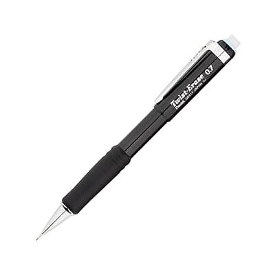 Pentel - Twist-Erase III Mechanical Pencil, 0.7mm, #2 Medium Lead - Black Pentel - Twist-Erase III Mechanical Pencil, 0.7mm, #2 Medium Lead - Black