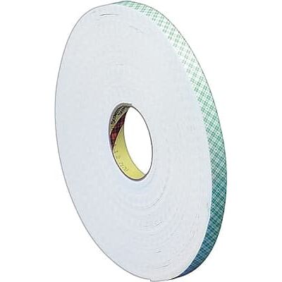 Scotch - Double Sided Tape, 3/8" x 36 yrds - White Scotch - Double Sided Tape, 3/8" x 36 yrds - White
