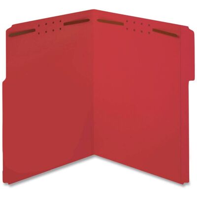 Tops Business Forms - REMOVE - Colored Top Tab Fastener Folders, 2" Expansion, 2 Fasteners, Letter Size, Red Exterior, 50/Box Tops Business Forms - REMOVE - Colored Top Tab Fastener Folders, 2" Expansion, 2 Fasteners, Letter Size, Red Exterior, 50/Box