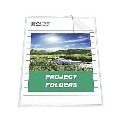 C-line - Document Report Covers, Letter, 25/Box - Clear C-line - Document Report Covers, Letter, 25/Box - Clear
