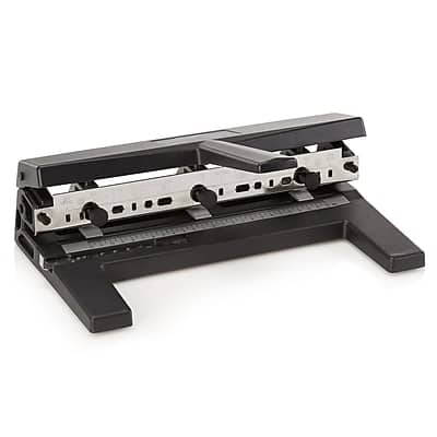 Swingline - Heavy Duty Desktop Adjustable Hole Punch, 40 Sheet Capacity - Black Swingline - Heavy Duty Desktop Adjustable Hole Punch, 40 Sheet Capacity - Black