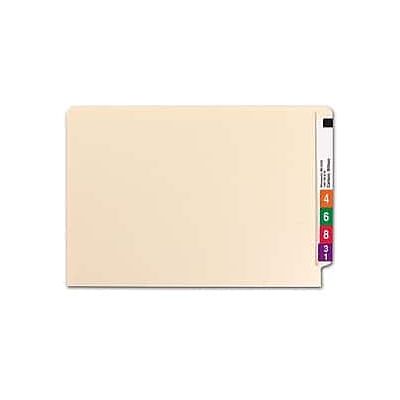 Smead - Shelf-Master End Tab File Folder, Straight Cut, Legal Size, 100/Box - Manila Smead - Shelf-Master End Tab File Folder, Straight Cut, Legal Size, 100/Box - Manila