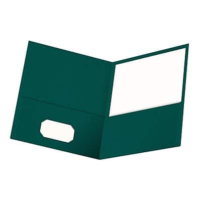 Oxford - Twin Portfolio Folders, 25/Box - Teal Oxford - Twin Portfolio Folders, 25/Box - Teal