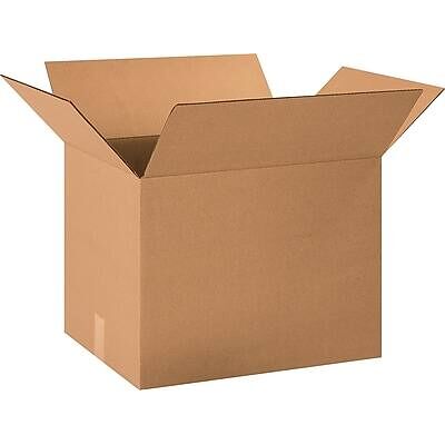 SI Products - 20" x 15" x 15" Standard Shipping Boxes, 32 ECT, 20/Bundle - Kraft SI Products - 20" x 15" x 15" Standard Shipping Boxes, 32 ECT, 20/Bundle - Kraft