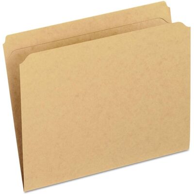 Tops Business Forms - Dark Kraft File Folders with Double-Ply Top, Straight Tabs, Letter Size, 0.75" Expansion, Brown, 100/Box Tops Business Forms - Dark Kraft File Folders with Double-Ply Top, Straight Tabs, Letter Size, 0.75" Expansion, Brown, 100/Box
