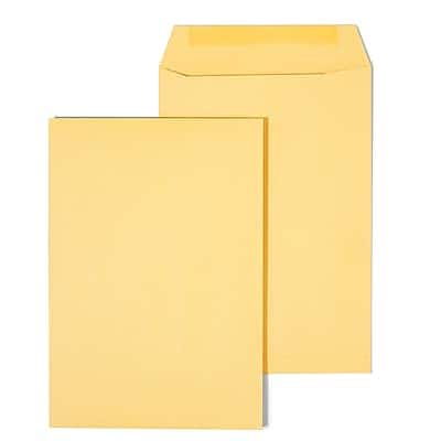 Staples - Gummed Kraft Catalog Envelopes, 6.5" x 9.5", 100/Box - Brown Staples - Gummed Kraft Catalog Envelopes, 6.5" x 9.5", 100/Box - Brown