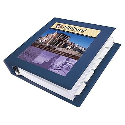 Avery - Heavy Duty 1 1/2" 3-Ring Framed View Binders, One Touch EZD Ring - Navy Blue Avery - Heavy Duty 1 1/2" 3-Ring Framed View Binders, One Touch EZD Ring - Navy Blue