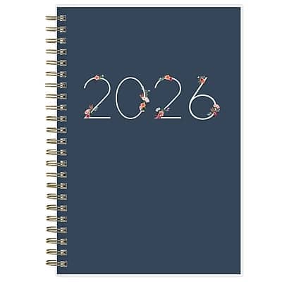 Blue Sky - 2026 Ashlyn 5" x 8" Calendar Year Weekly & Monthly Planner, Plastic Covered - Multicolor Blue Sky - 2026 Ashlyn 5" x 8" Calendar Year Weekly & Monthly Planner, Plastic Covered - Multicolor