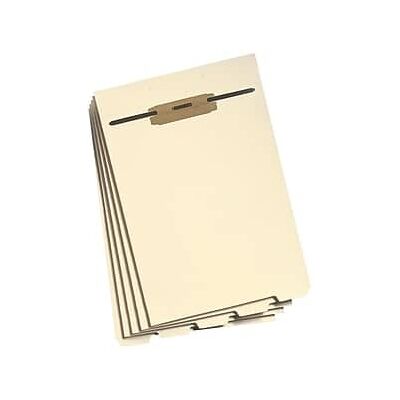 Smead - Bottom Tab Filing Dividers with Fasteners, Letter Size, 50/Pack - Manila Smead - Bottom Tab Filing Dividers with Fasteners, Letter Size, 50/Pack - Manila