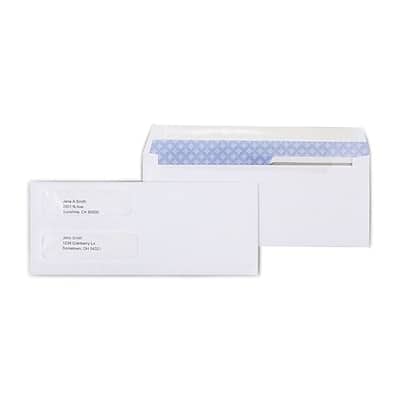 Staples - Laser Check Size Gummed Security Tinted Business Envelopes, 3 5/8" x 8 7/8", 1000/Box - Wove White Staples - Laser Check Size Gummed Security Tinted Business Envelopes, 3 5/8" x 8 7/8", 1000/Box - Wove White