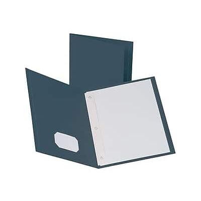 Oxford - Twin Fastener Folders, 25/Box - Dark Blue Oxford - Twin Fastener Folders, 25/Box - Dark Blue