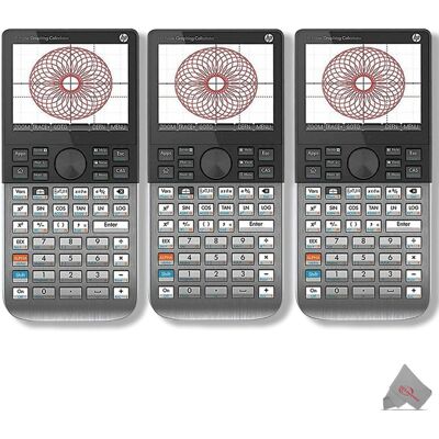 HP - Prime Handheld Graphing Calculator Black - 3 Units - Silver HP - Prime Handheld Graphing Calculator Black - 3 Units - Silver