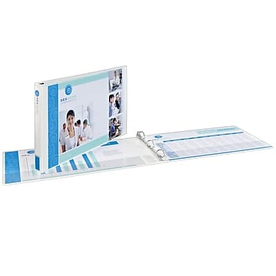 Avery - Heavy Duty 2" 3-Ring View Binders, Slant Ring - White Avery - Heavy Duty 2" 3-Ring View Binders, Slant Ring - White