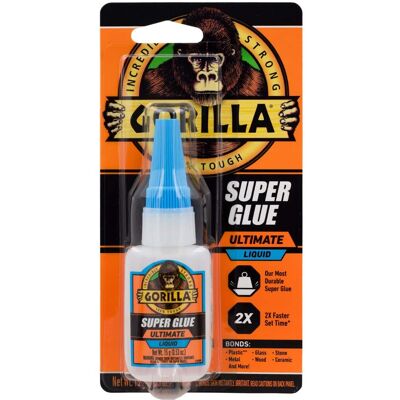 Gorilla - High Strength Clear Super Glue 0.53 oz Gorilla - High Strength Clear Super Glue 0.53 oz